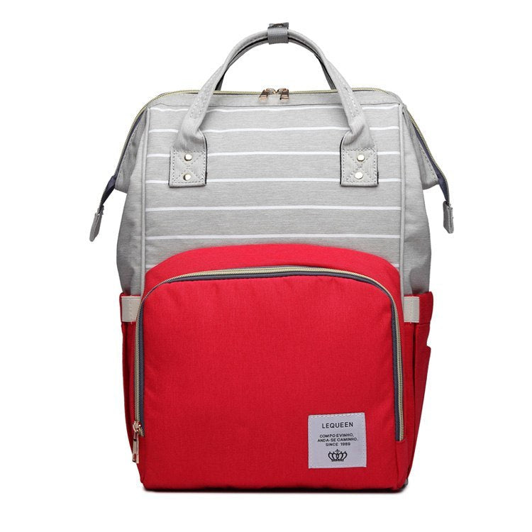 Fashion Mummy Maternity Nappy Bag – Stylish Large-Capacity Diaper Backpack for Moms cjdropshipping