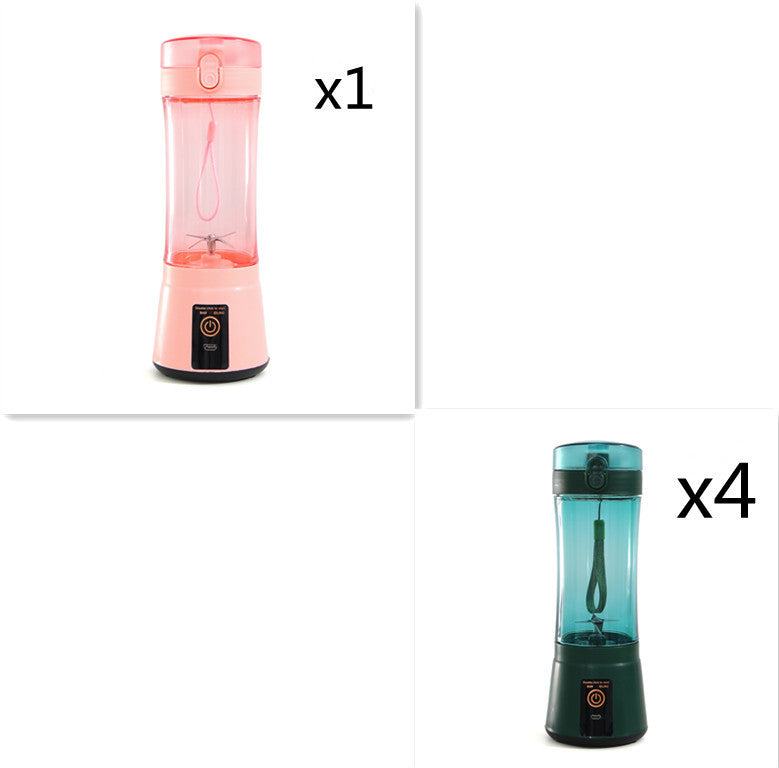 Portable Electric Fruit Juicer – USB Rechargeable Mini Smoothie Blender for Summer Drinks.