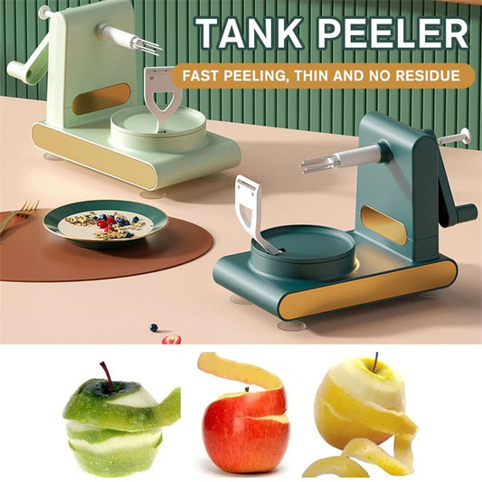 Hand-Cranked Multifunctional Peeler Machine | Vegetable & Fruit Cutter, Slicer & Corer Tool cjdropshipping