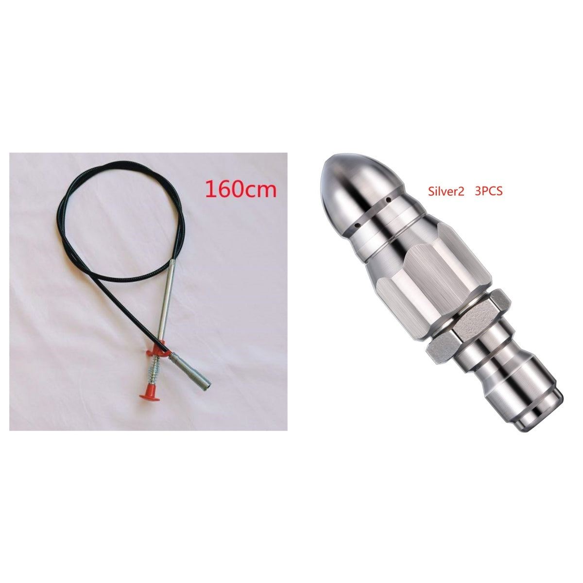 60CM Sewer Dredger Spring | Household Pipe Dredging & Hair Clog Remover for Kitchen Sink cjdropshipping