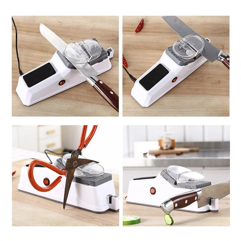 Electric Sharpener Quick Sharpening Stone | Fast Knife & Tool Sharpener - Bright Starz Store