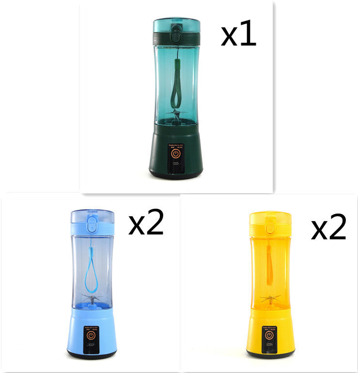 Portable Electric Fruit Juicer – USB Rechargeable Mini Smoothie Blender for Summer Drinks cjdropshipping