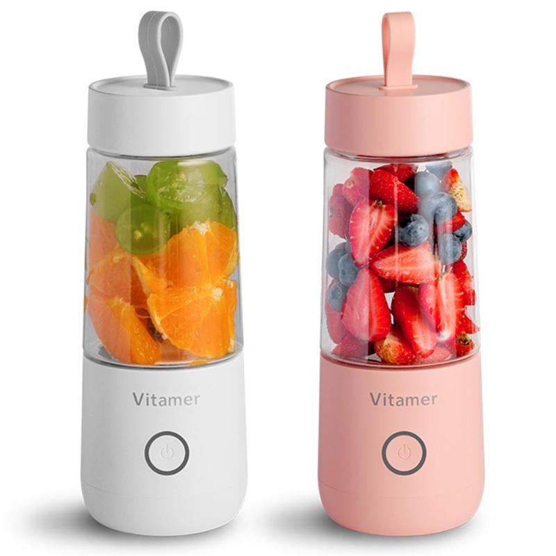 350ml Portable USB Blender | Electric Rechargeable Smoothie & Juice Mixer Bottle - Bright Starz Store