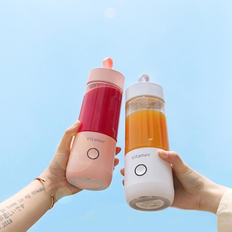 350ml Portable USB Blender | Electric Rechargeable Smoothie & Juice Mixer Bottle - Bright Starz Store