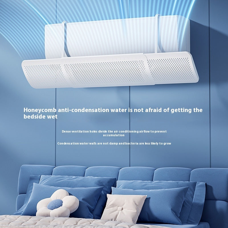 Air Conditioner Wind Shield | Anti-Direct Blowing Universal Wall-Mounted Air Deflector - Bright Starz Store