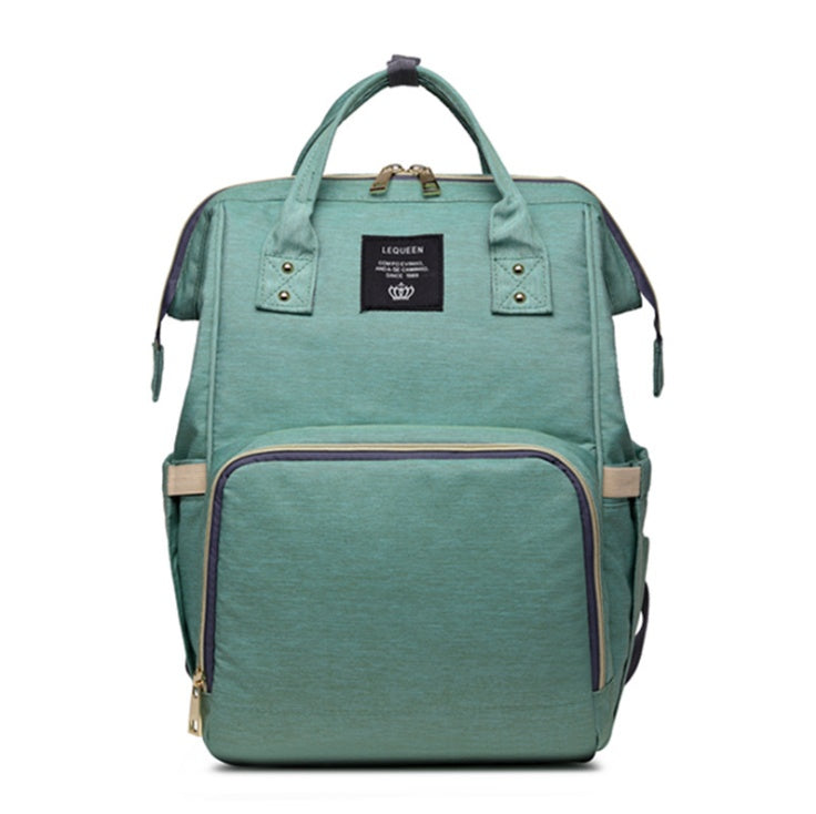 Fashion Mummy Maternity Nappy Bag – Stylish Large-Capacity Diaper Backpack for Moms.
