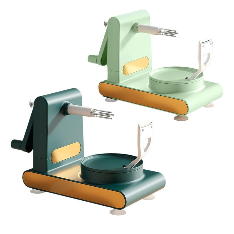Hand-Cranked Multifunctional Peeler Machine | Vegetable & Fruit Cutter, Slicer & Corer Tool cjdropshipping