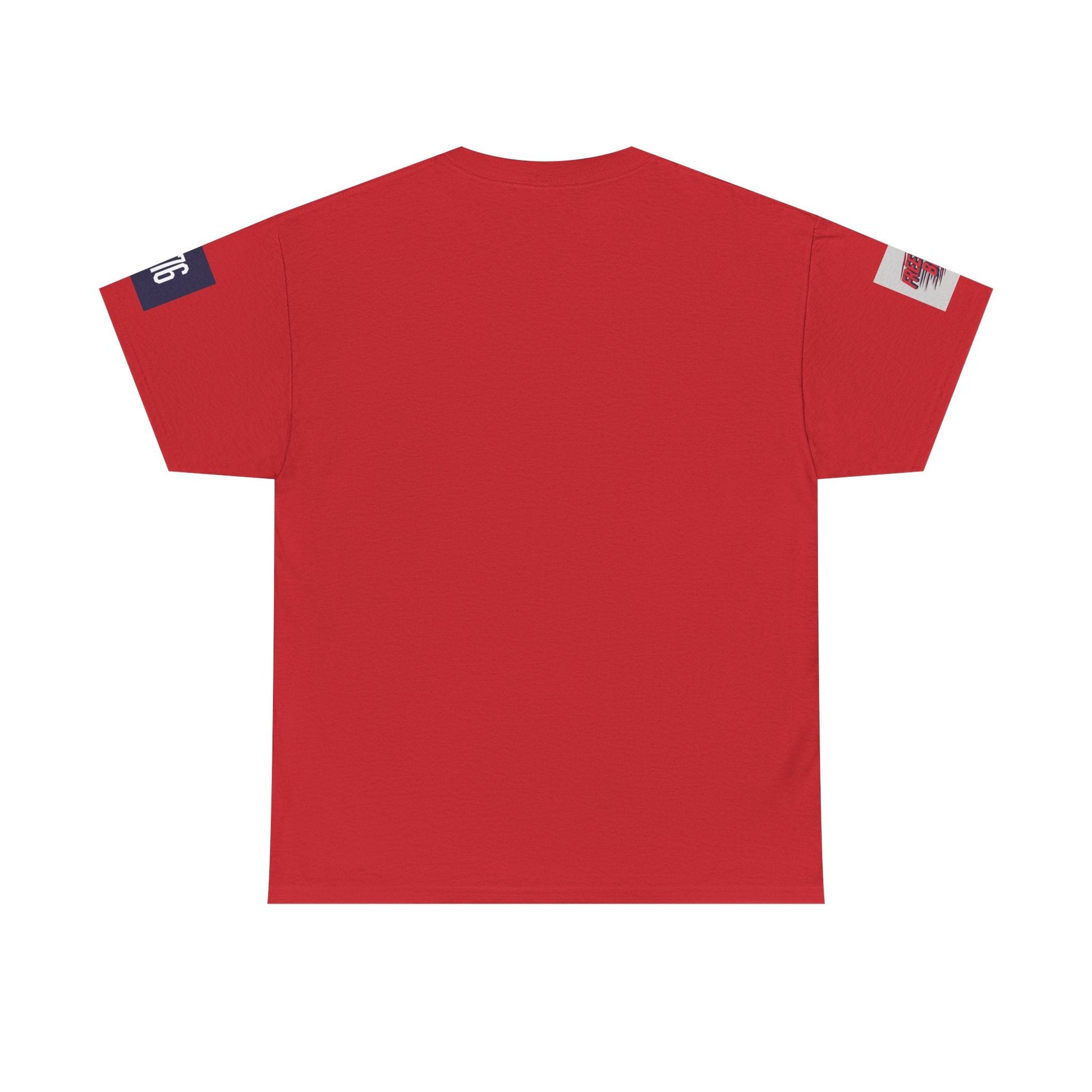 Patriotic Unisex Tee - Born Free Live Loud American Pride Shirt Printify