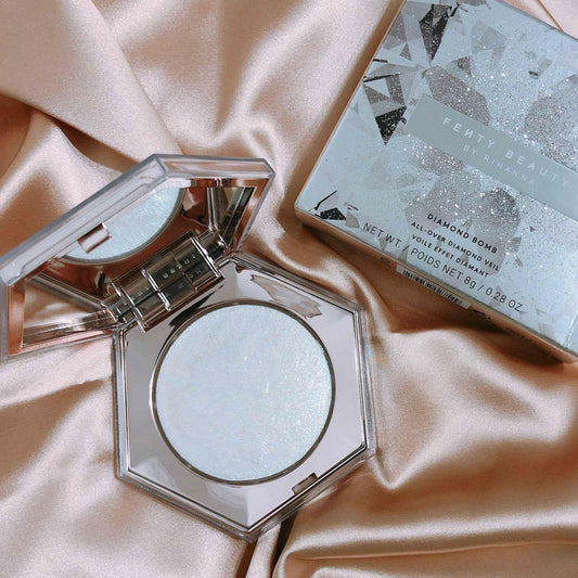 Fenty beauty diamond bomb high gloss powder.