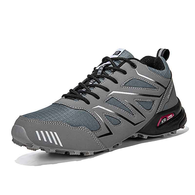 Plus Size Low-top Men’s Breathable Casual Sneakers – Comfortable Everyday Shoes.
