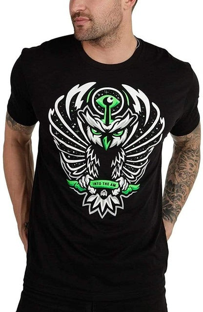 Men’s Cool Novelty Graphic T-Shirt – Casual Trendy Printed Tee.