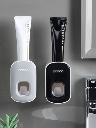 Automatic Toothpaste Dispenser | Wall Mounted Bathroom Accessories Holder Set - Bright Starz Store