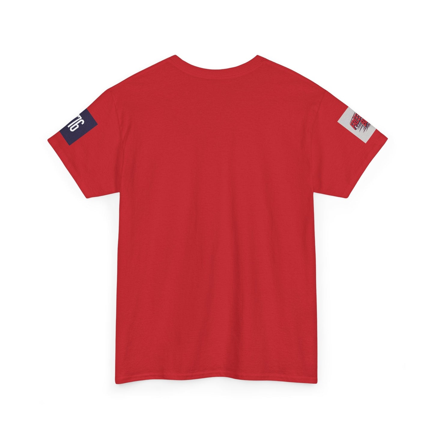 Patriotic Unisex Tee - Born Free Live Loud American Pride Shirt Printify