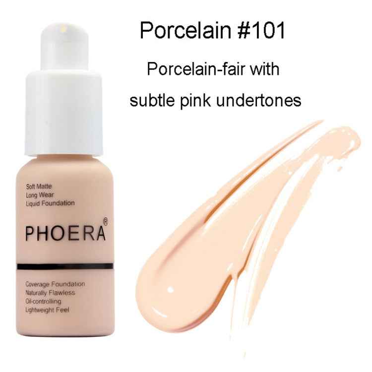 Oil Control Matte Concealer & Foundation Cream – Natural Finish Makeup.