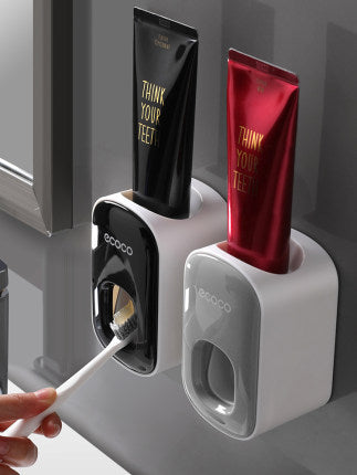 Automatic Toothpaste Dispenser | Wall Mounted Bathroom Accessories Holder Set - Bright Starz Store
