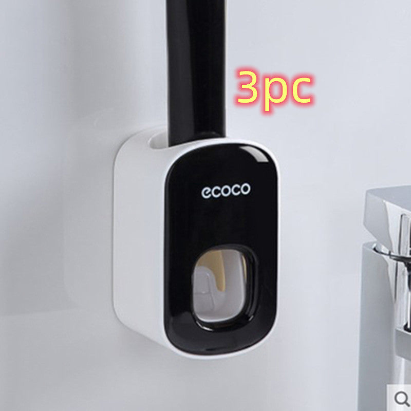 Automatic Toothpaste Dispenser | Wall Mounted Bathroom Accessories Holder Set - Bright Starz Store