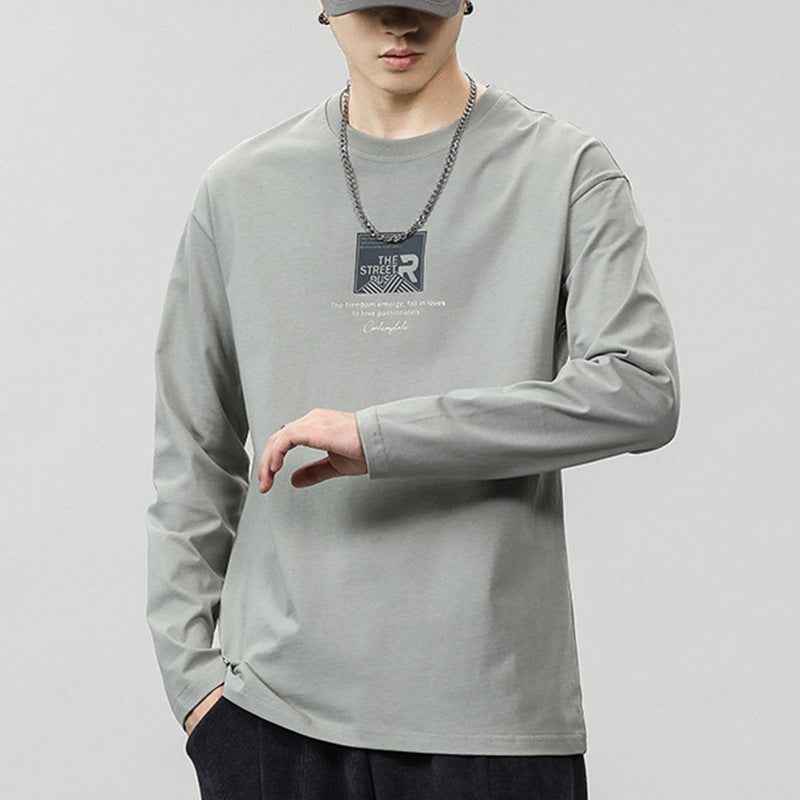 Trendy Printed Long Sleeve T-Shirt for Men & Women ? Casual
