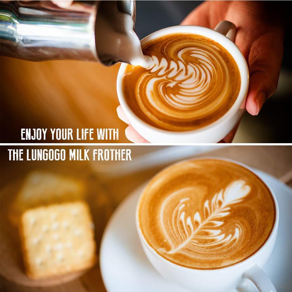 Electric Milk Frother & Egg Foam Coffee Maker | Kitchen Tools for Barista Drinks - Bright Starz Store