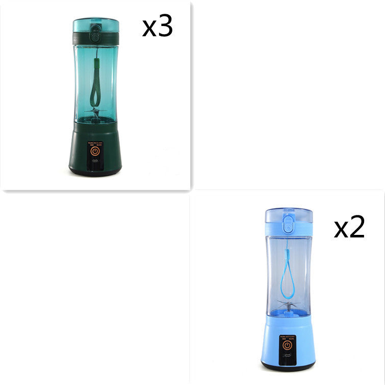 Portable Electric Fruit Juicer – USB Rechargeable Mini Smoothie Blender for Summer Drinks cjdropshipping
