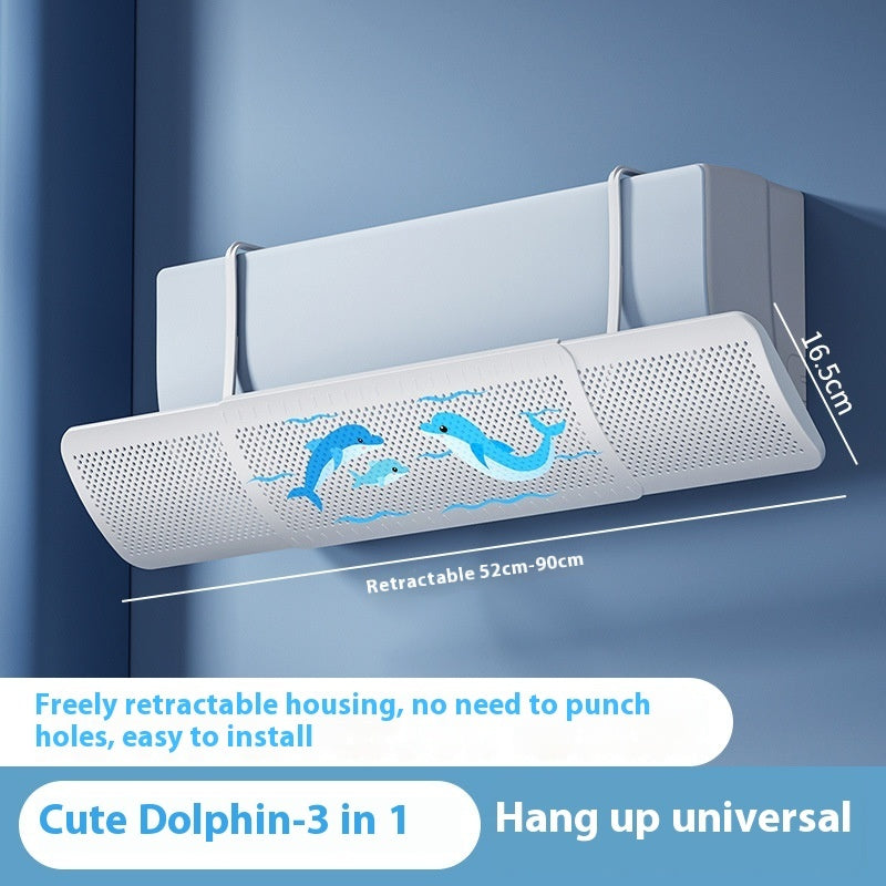 Air Conditioner Wind Shield | Anti-Direct Blowing Universal Wall-Mounted Air Deflector - Bright Starz Store