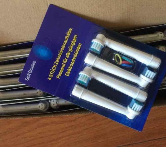 Oral B toothbrushes.