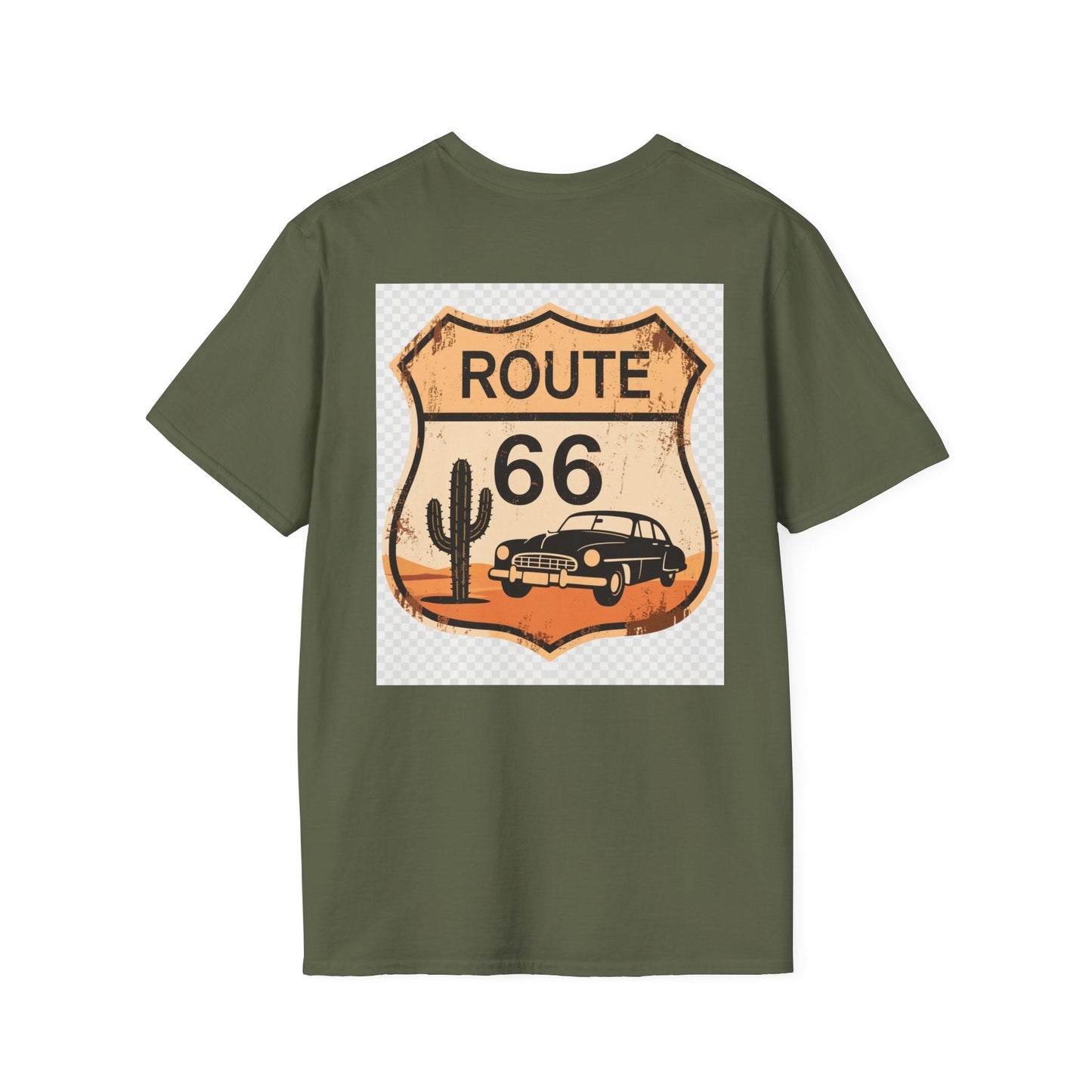 Vintage T-Shirt, Classic Car Tee, Road Trip Apparel, Unisex Shirt, Retro Travel Top Printify