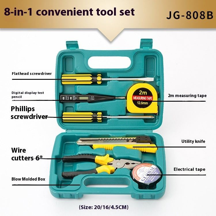 Household Repair Tool Kit | Complete Hardware Tools Set for Home DIY Repairs - Bright Starz Store