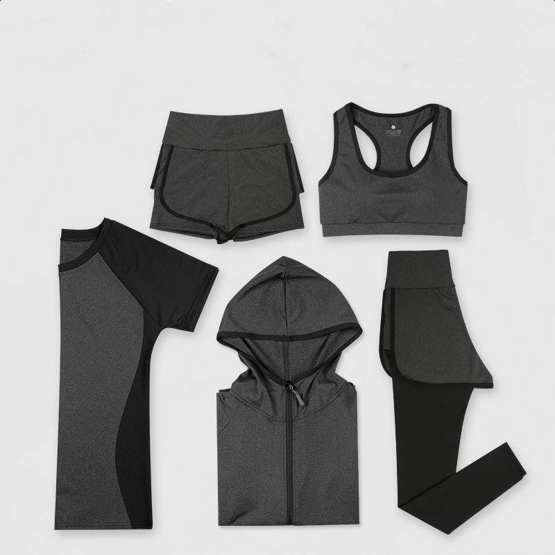 Women’s Yoga Clothing Sports Suit – Slim-Fit Leggings & Matching Workout Top.