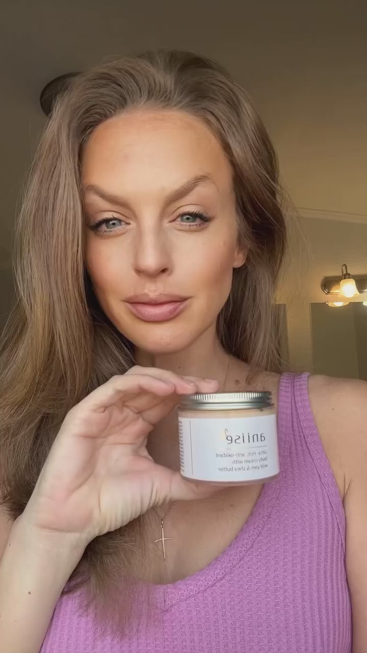 Anti-Oxidant Wild Yam Body Cream DC-aniise natural skin care