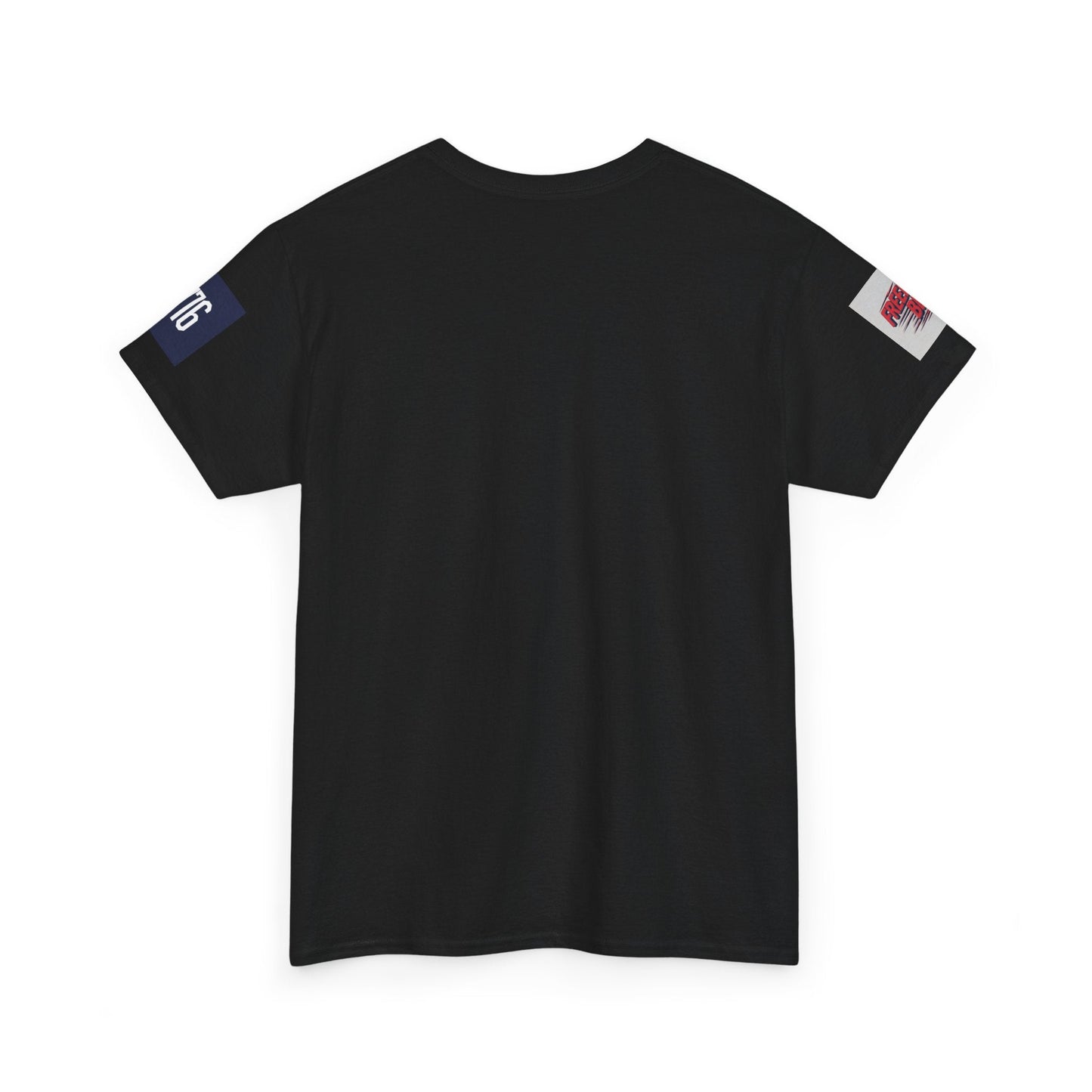 Patriotic Unisex Tee - Born Free Live Loud American Pride Shirt Printify