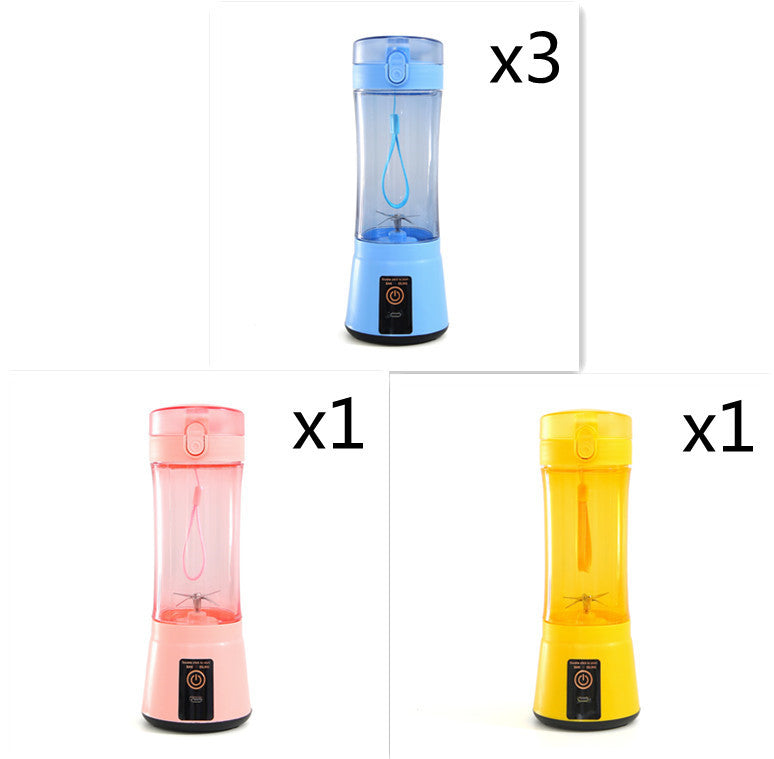 Portable Electric Fruit Juicer – USB Rechargeable Mini Smoothie Blender for Summer Drinks cjdropshipping