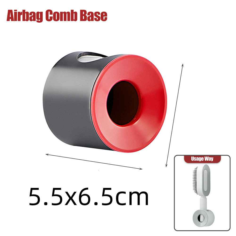 Self-Cleaning Anti-Static Hair Brush – One-Key Airbag Scalp Massager for Women.