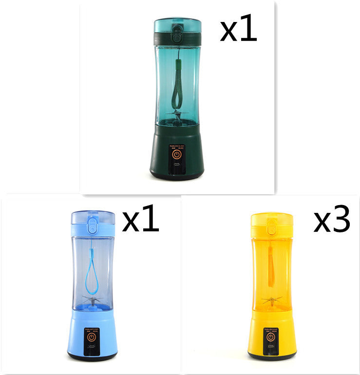 Portable Electric Fruit Juicer – USB Rechargeable Mini Smoothie Blender for Summer Drinks cjdropshipping