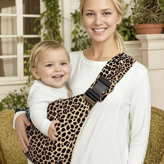 Adjustable Baby Sling Carrier – Portable Cotton Wrap with Padded Shoulder & Safety Buckles Stone's Store