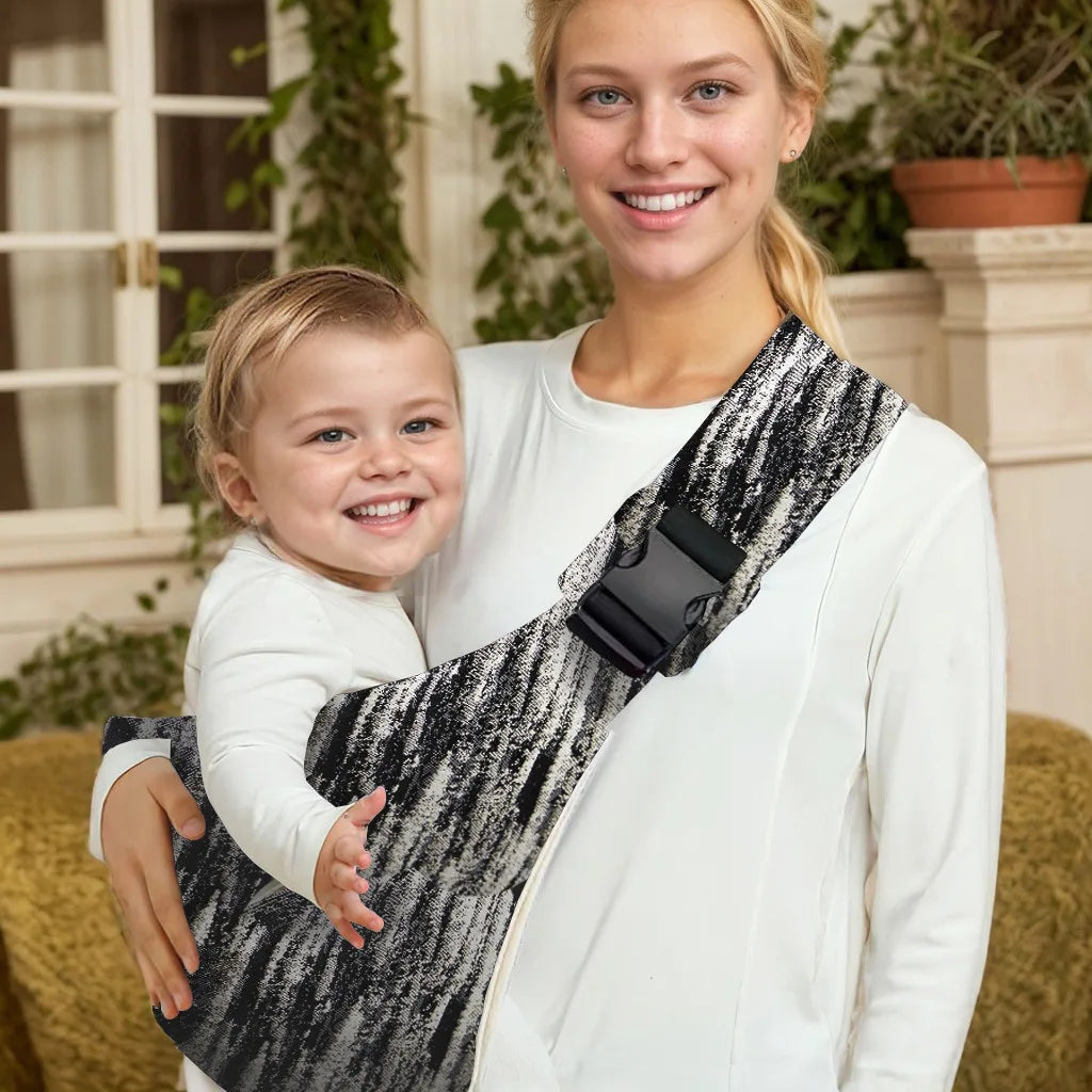 Adjustable Baby Sling Carrier – Portable Cotton Wrap with Padded Shoulder & Safety Buckles Stone's Store