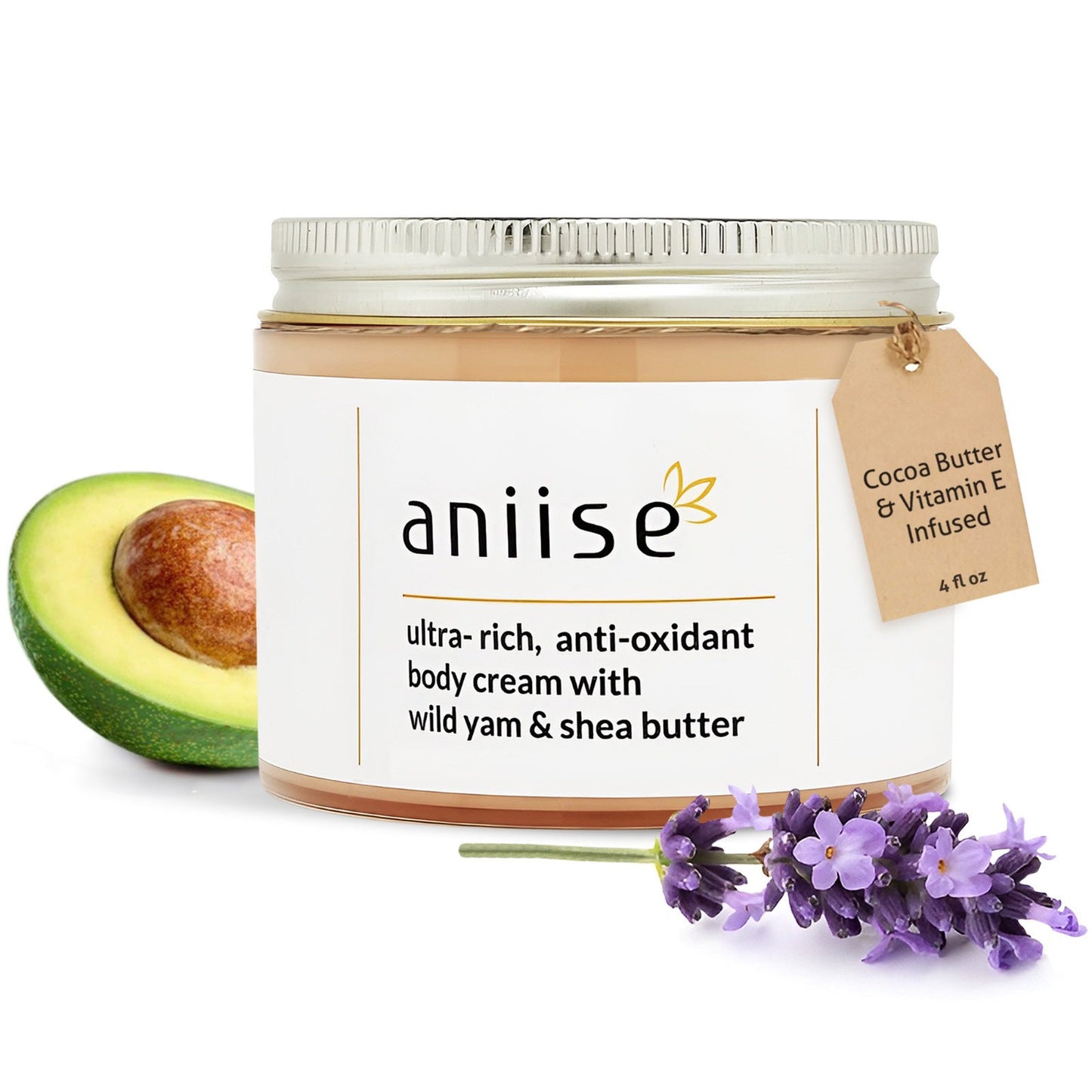 Anti-Oxidant Wild Yam Body Cream DC-aniise natural skin care