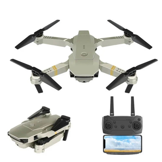 4K HD Dual Camera Foldable Quadcopter Drone – WiFi FPV Wide Angle RC DC-THE CEO