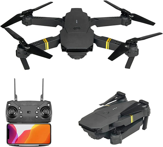 4K HD Dual Camera Foldable Quadcopter Drone – WiFi FPV Wide Angle RC DC-THE CEO