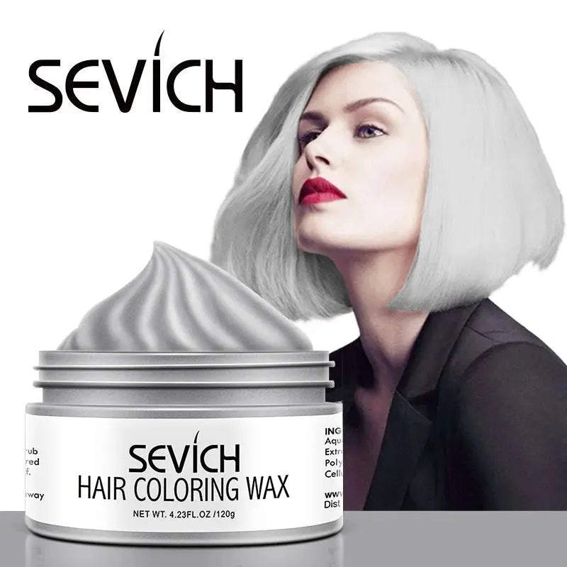 Sevich Temporary Hair Color Wax | 9 Colors Instant Styling Hair Dye for Men & Women.