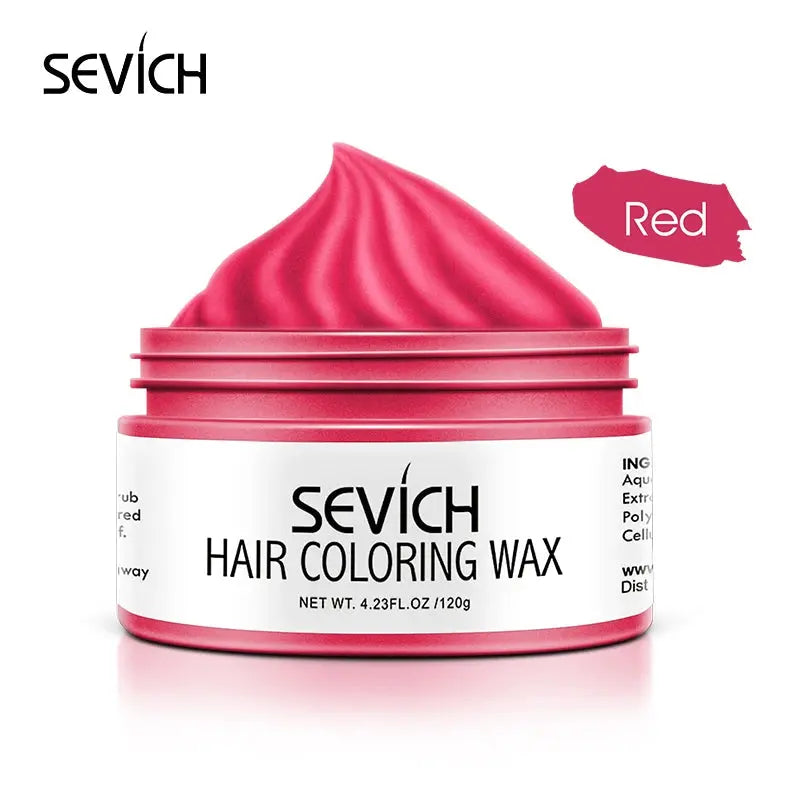Sevich Temporary Hair Color Wax | 9 Colors Instant Styling Hair Dye for Men & Women.