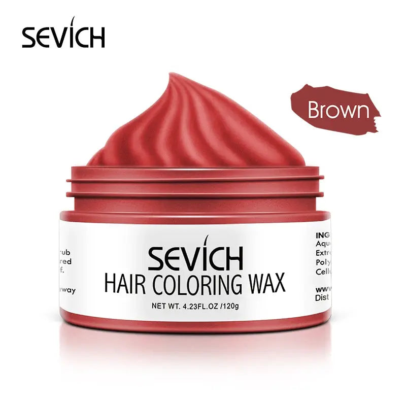 Sevich Temporary Hair Color Wax | 9 Colors Instant Styling Hair Dye for Men & Women.