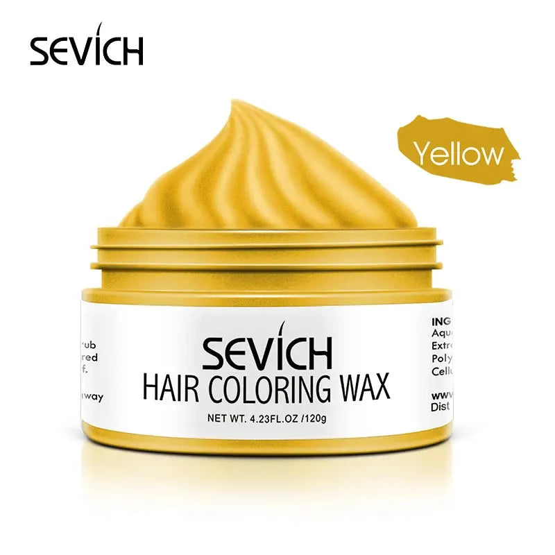 Sevich Temporary Hair Color Wax | 9 Colors Instant Styling Hair Dye for Men & Women.