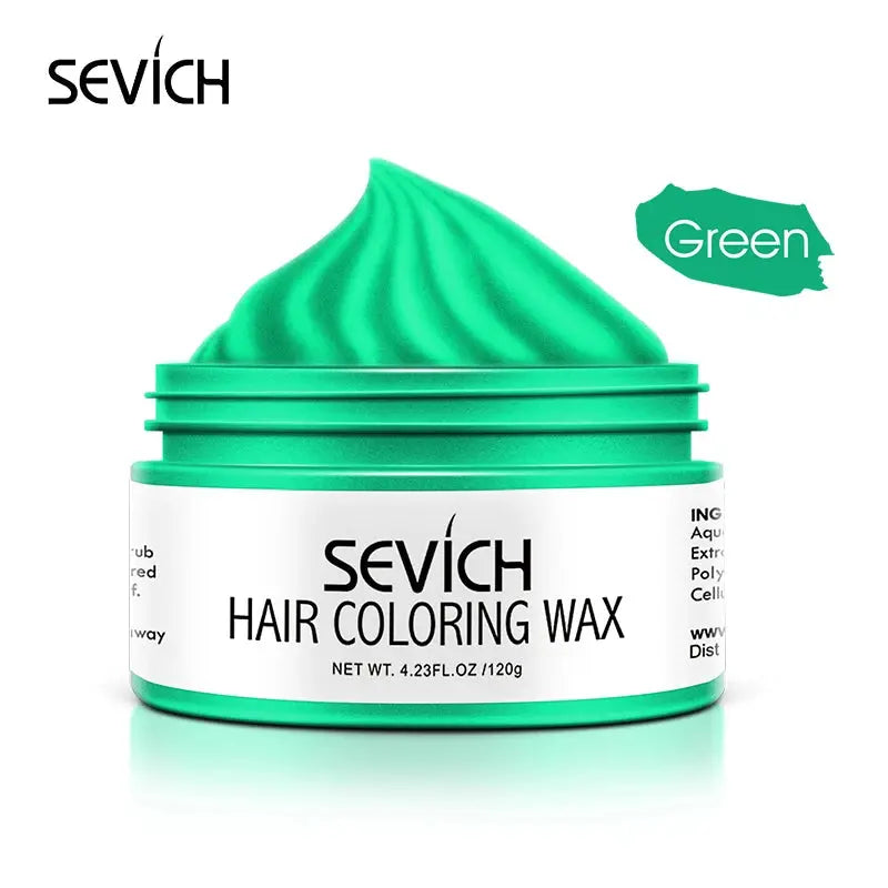 Sevich Temporary Hair Color Wax | 9 Colors Instant Styling Hair Dye for Men & Women.