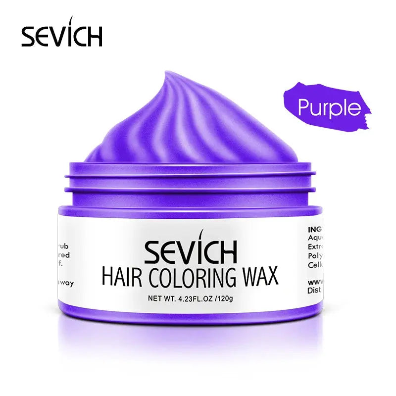 Sevich Temporary Hair Color Wax | 9 Colors Instant Styling Hair Dye for Men & Women.