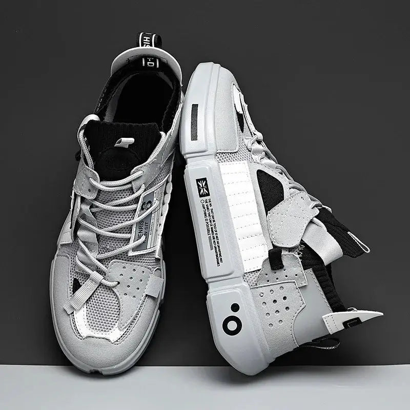 QZHSMY Men’s Summer Sneakers | Breathable Mixed Color Casual Shoes Big Size 46.