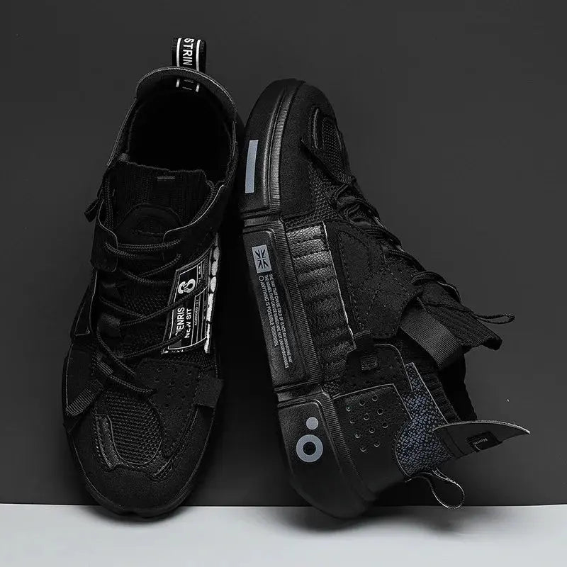 QZHSMY Men’s Summer Sneakers | Breathable Mixed Color Casual Shoes Big Size 46.