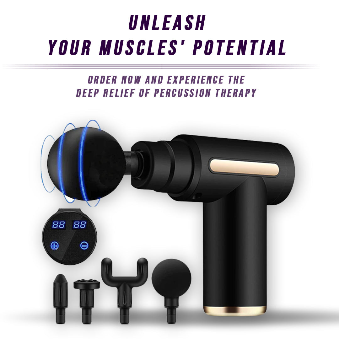 Muscle Massage Gun – Deep Tissue Percussion Massager DC-eterus