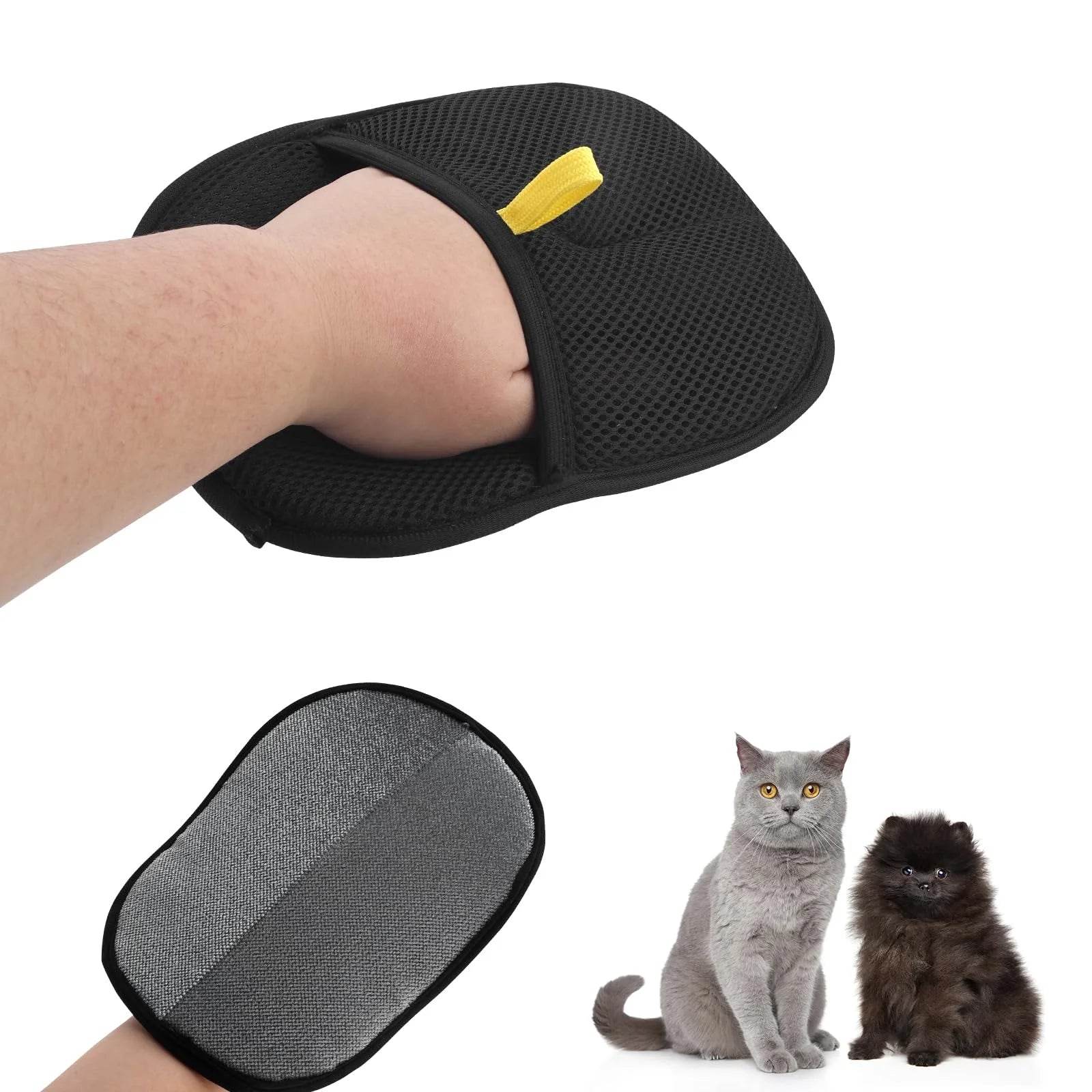Reusable Pet Hair Removal Gloves – Grooming & Static Fur Remover Stone's Store