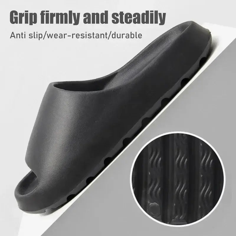 Coconut Slippers Cloud Thick-soled Sandals Summer Fashion Soft Bottom Beach Men Slippers Women's Sandals  EVA Slides Soervimy Shoe Store