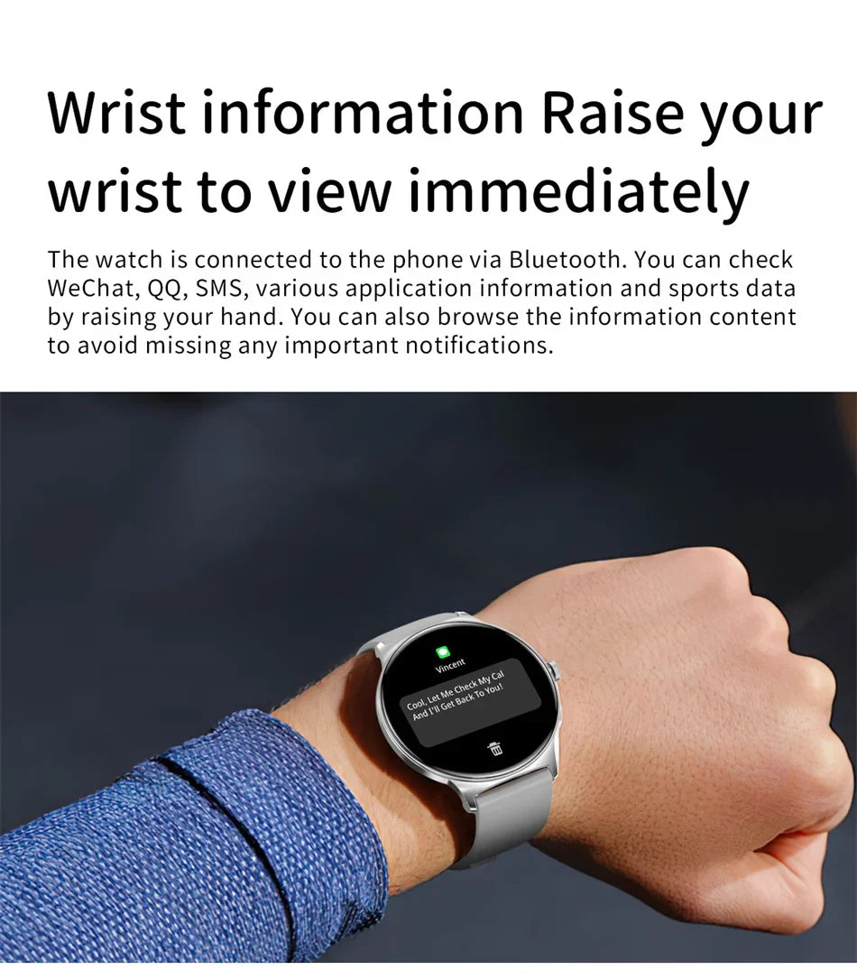 Glamora™ Women’s Ultra Thin Smartwatch – Elegant Fitness & Health Tracker Jooeniok Watch Store